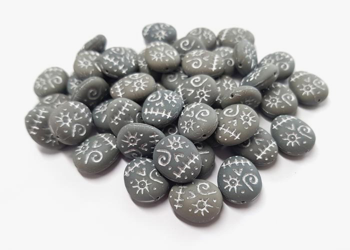 abglassbohemia pressed beads